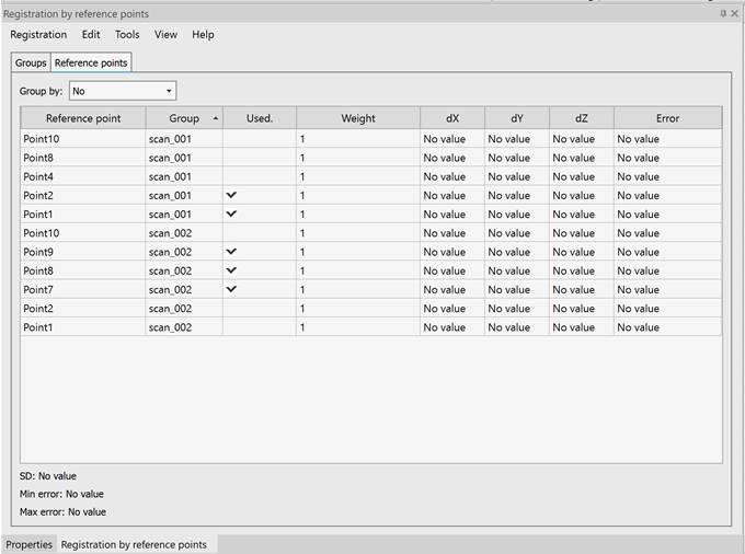 CAD drafting “Reference Points” Tab 0