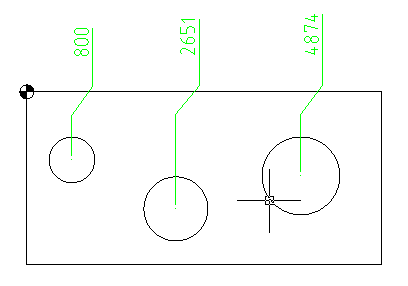 CAD drawing Dimensions 2