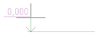 CAD software Elevation mark 10
