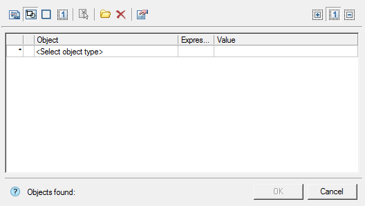 CAD software Quick selection 7