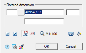 CAD software Edit dimension 4