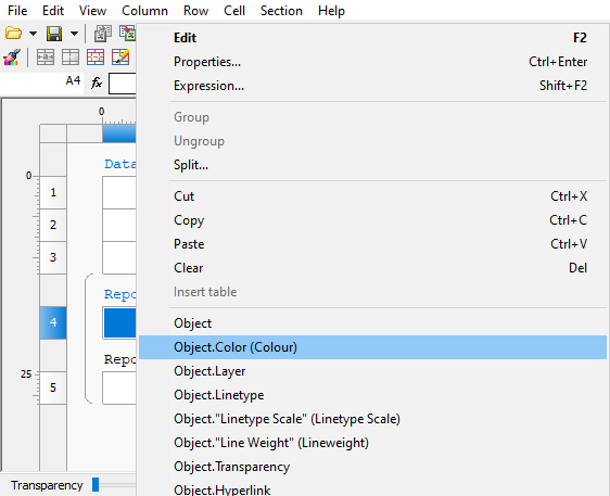 CAD drawing Report Template 2