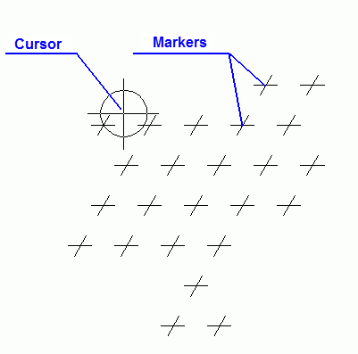 CAD drawing Area array 17
