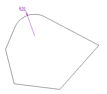CAD drafting Fillet 27
