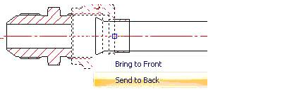CAD software Creating a cross-section of a connection 4