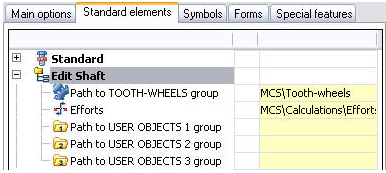CAD drawing Design details of rotation 17