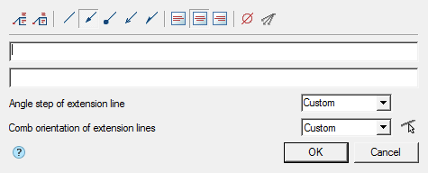 CAD drawing Comb leader note 11