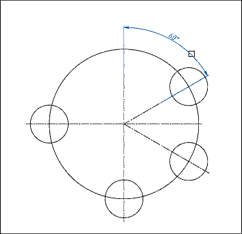 CAD drafting Dimensions Chain 12