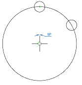CAD drafting Angle dimension 15