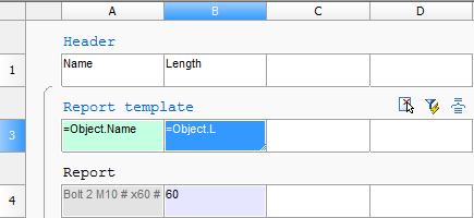 CAD drafting Create reports 6