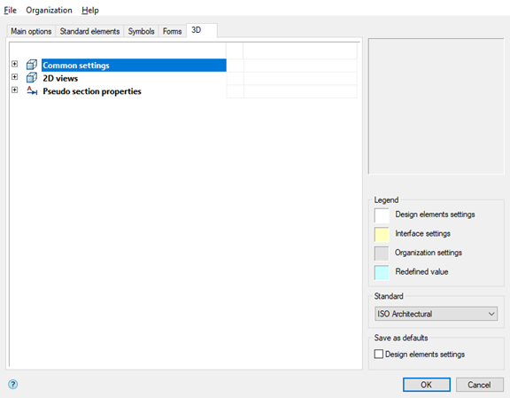 CAD drawing SETTINGS 104