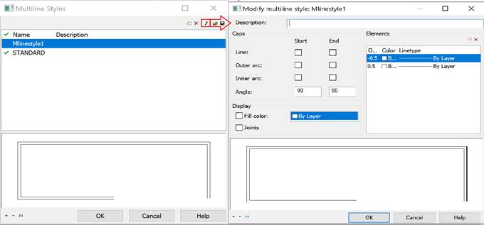 CAD drawing Creating Customized Library of Conventional Signs 5