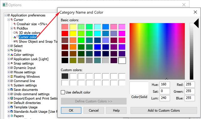 CAD software Interface. Drawing Window 7