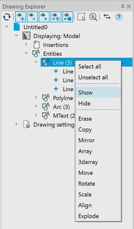 CAD drafting Drawing Explorer 33