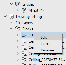 CAD drawing Drawing Explorer 35