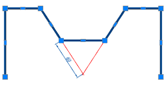 CAD drawing Chamfer 38