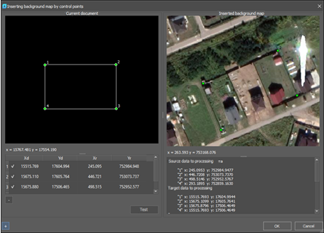 CAD software Insert Map Underlay 25