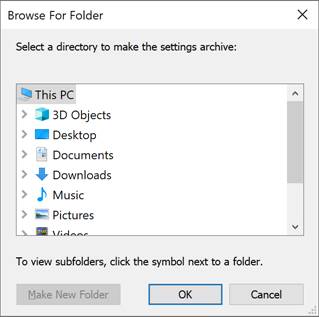 CAD drawing Exporting User Inetrface Settings 5