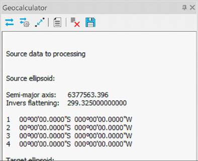 CAD drafting Geocalculator 9