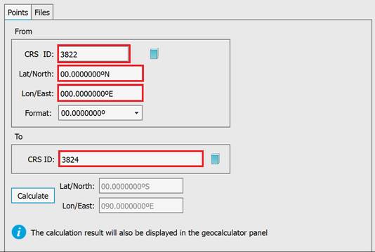 CAD drafting Geocalculator 18