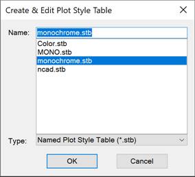 CAD software Plot Style Manager 10