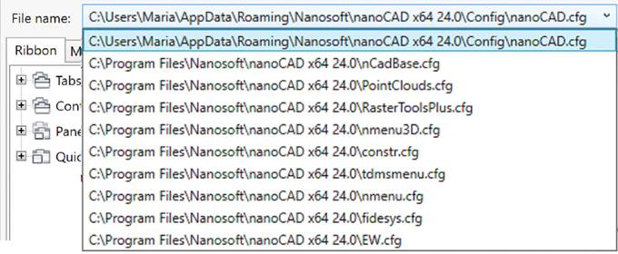 CAD software Customize User Interface 13