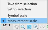 CAD software Symbol Scale and Measurement Scale 22