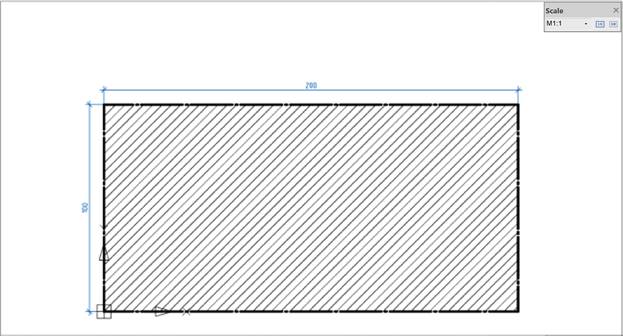 CAD drawing Symbol Scale and Measurement Scale 26