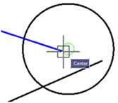 CAD drawing Object Snap Mode OSNAP 23