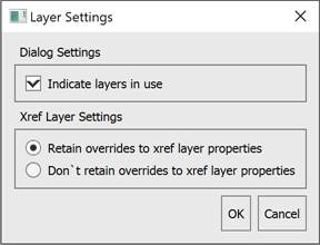 CAD software Layers Functional Bar 61