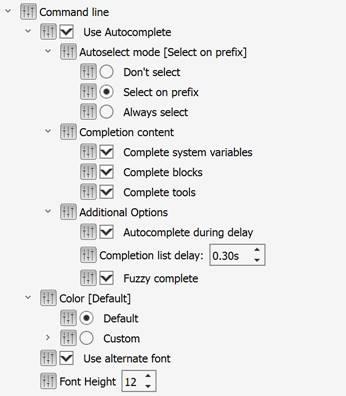 CAD software Command Line 1