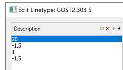 CAD drafting Linetype Editor 6