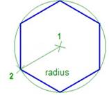 CAD drawing Polygon 8
