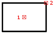 CAD drafting Constructing a Rectangle by Centered and Dotted 9