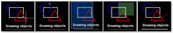 CAD drafting Selection of Objects 9