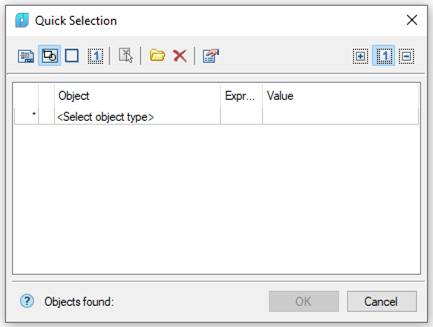 CAD drafting Quick Selection of Objects 9