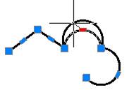 CAD drafting Editing Objects Using Multifunctional Grips 21