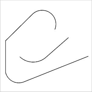 CAD drawing Editing Polyline Segments 2