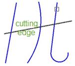 CAD drawing Trim Vectors 8