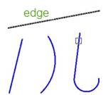 CAD drawing Extend Vectors 8