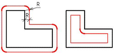 CAD drawing Offset 8