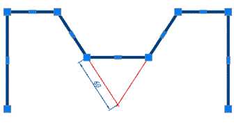 CAD drawing Chamfer 38