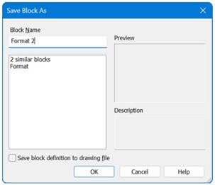 CAD drafting Block Editor 24