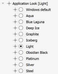 CAD software Color Themes 1