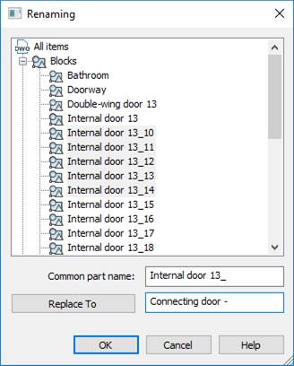 CAD drafting Renaming Named Objects 6
