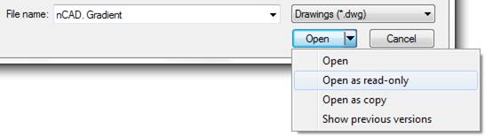 CAD drawing Opening a Document 11