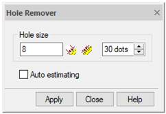 CAD drafting Filling “Holes” 9