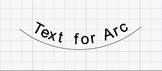 CAD drawing Arc Text 23
