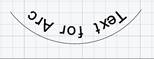 CAD drafting Arc Text 33