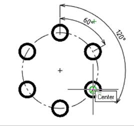 CAD drafting Baseline Dimension 15